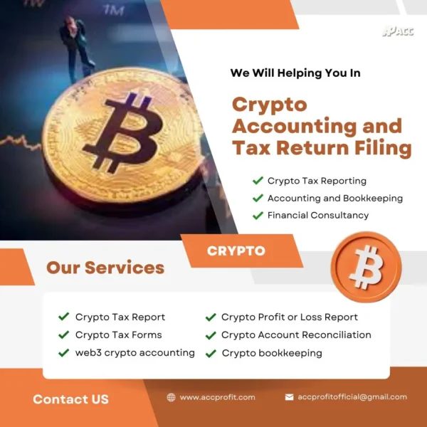 crypto accounting and crypto tax return filing